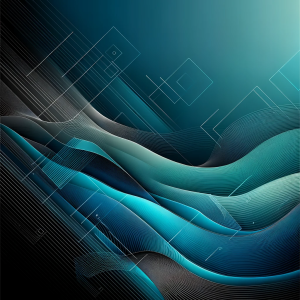 Onde Digitali Azzurre - Wallpaper per OnePlus Nord 2 5G
